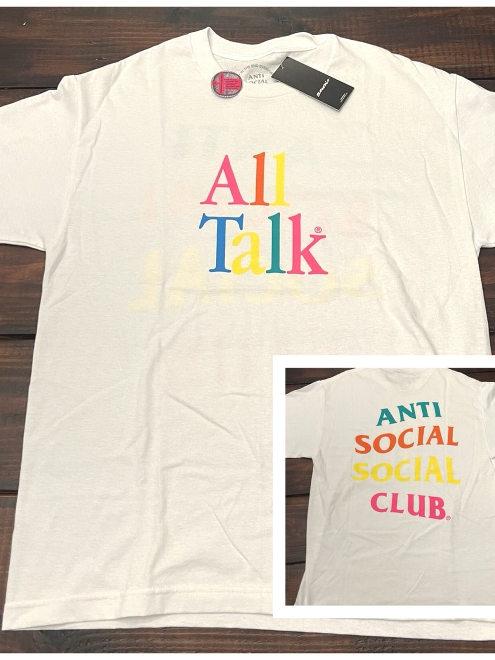 Anti Social Social Club All Talk Tee Shirt
